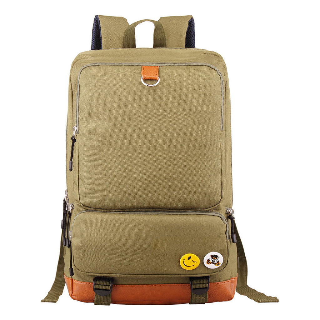 Printed Youth Student School Bag Large Capacity Travel Bag Men's And Women's Backpack