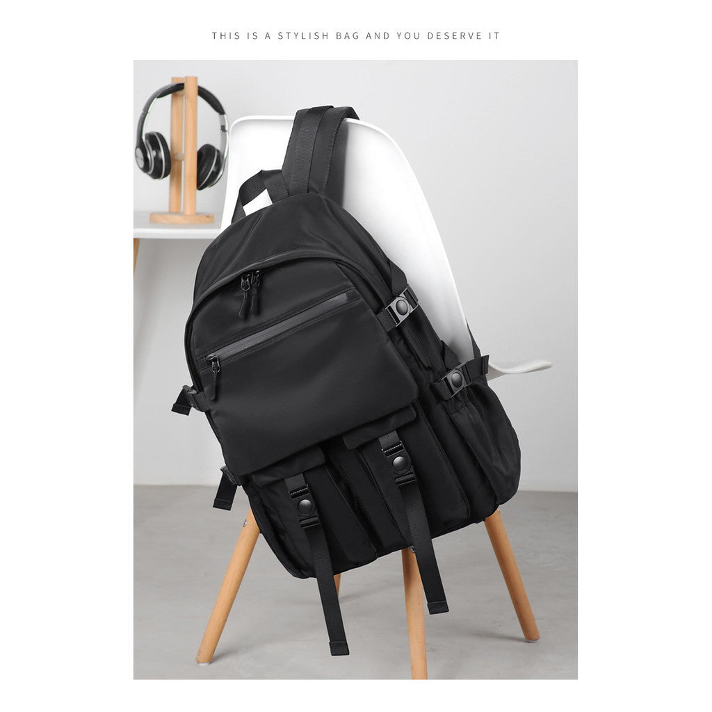 Backpack For Men, Simple And Large Capacity Backpack, Casual Student Backpack, Oxford Cloth, Lightweight Backpack For Women