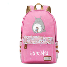 Printed Youth Student School Bag Fragmented Flower Leisure Backpack