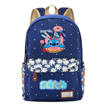 Interstellar Baby Stitch Printed Youth Student Backpack Casual Backpack
