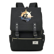 Game Tear Print Of The Kingdom Of Zelda Youth Primary And Secondary School Student Backpack Usb Men's And Women's Leisure Backpack