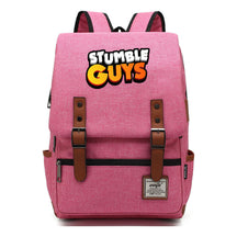 Printed Teenage Student Backpack With Casual Belt Buckle Backpack