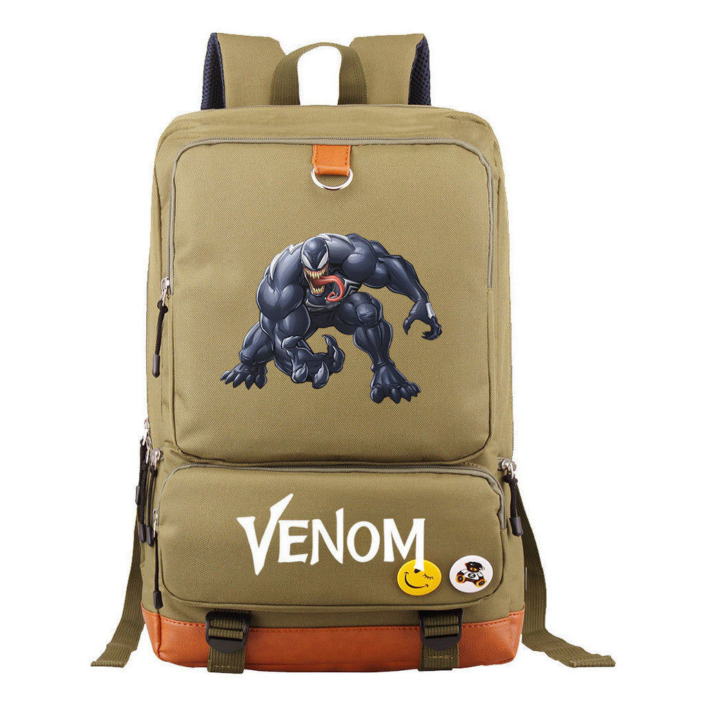 Fashion Printed Youth Student Backpack For Men And Women, Backpack, Travel Bag
