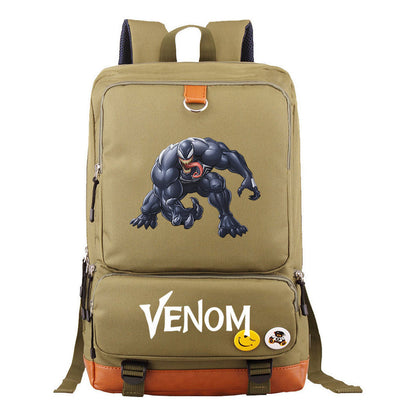 Fashion Printed Youth Student Backpack For Men And Women, Backpack, Travel Bag