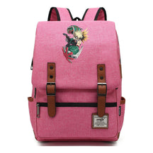 Anime My Heroes Academy Printed Youth School Bag For Men And Women Leisure Belt Buckle Classic Backpack