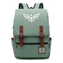 Game Zelda Printed Youth Student Backpack For Men And Women, Casual Belt Buckle, Classic Backpack