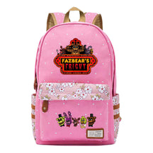 Toy Bear Game Fashion Printed Teenage Girls Student School Bag Men's And Women's Casual Canvas Backpack