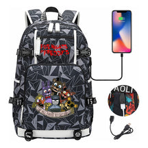 Toy Bear Game Peripheral Usb Youth Student School Bag Leisure Large Capacity Travel Backpack