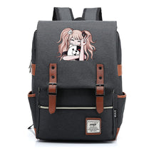 Printed Teenage Student Backpack For Men And Women With Casual Belt Buckle Classic Backpack