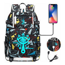 Legend Of Zelda Usb Youth Student Backpack For Men And Women's Leisure Travel Backpack