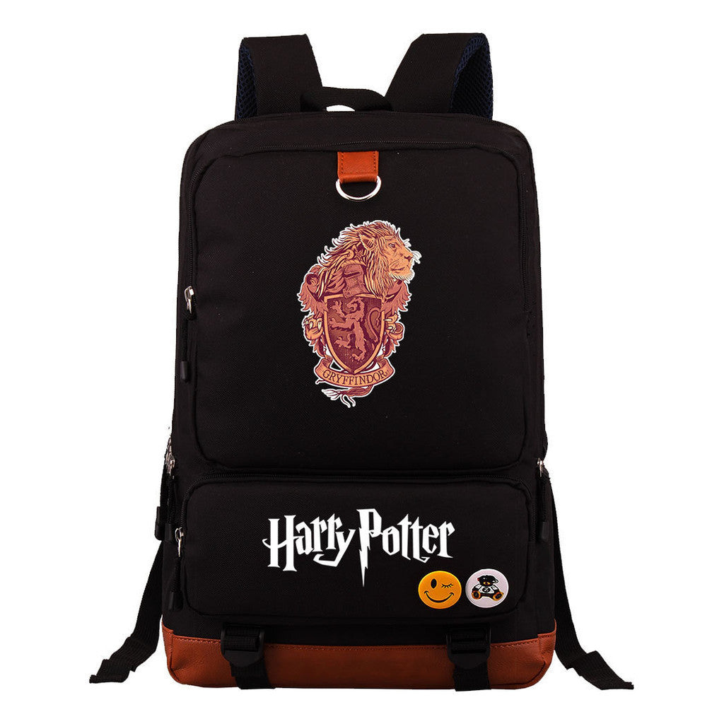 School Of Witchcraft And Wizardry Youth Student Backpack, Large Capacity Travel Bag, Men's And Women's Backpack