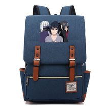 Naruto Printed Teenage Student Backpack, Casual Belt Buckle, Classic Backpack