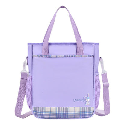 Student Crossbody Bag Multi Functional Large Capacity Handbag Art Bag