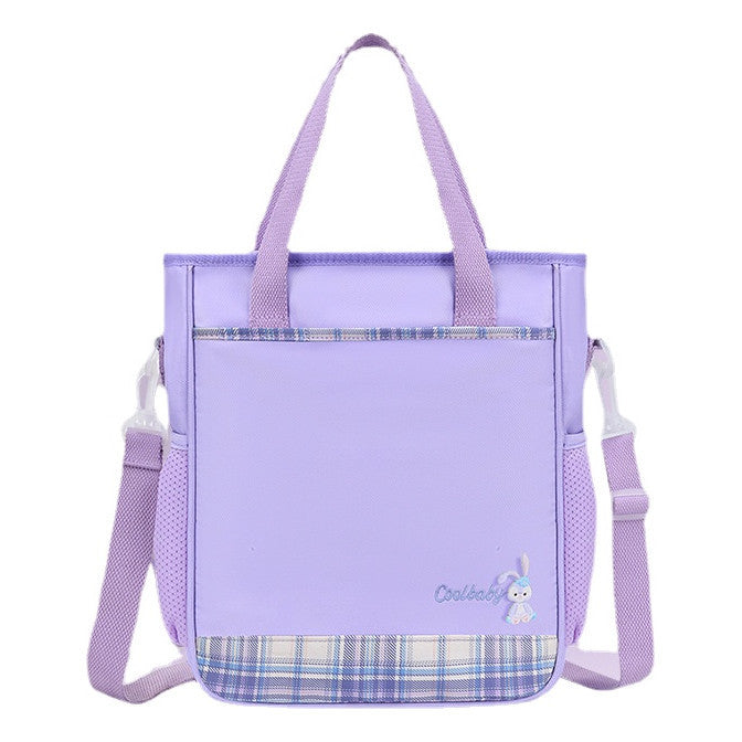 Student Crossbody Bag Multi Functional Large Capacity Handbag Art Bag