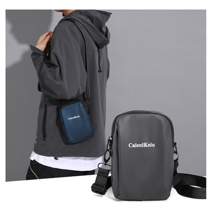 Cross Body Bag, Men's Mini Backpack, Lightweight Mobile Phone Bag, Casual Small Body Bag, Waist Bag, Shoulder Bag