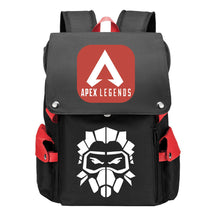 Apex Hero Print Usb Charging Head Youth School Bag Casual Backpack