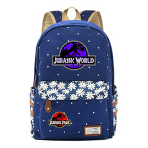 Jurassic Park Dinosaur Printed Student Backpack Leisure Backpack