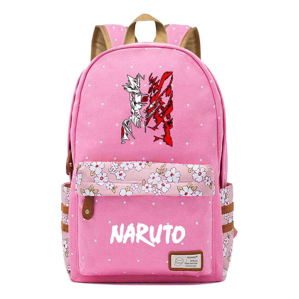 Naruto Youth School Bag Fashion Casual Backpack