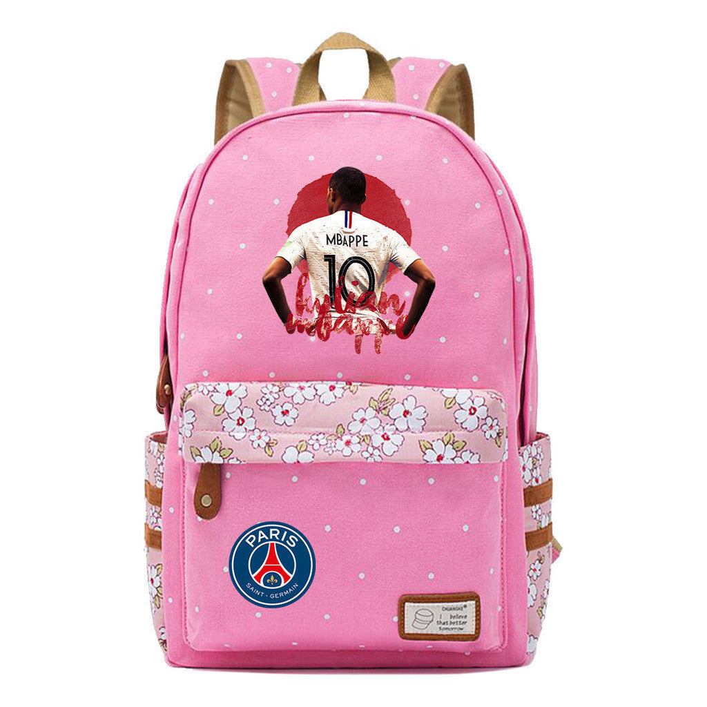 Printed Teenage Student Backpack, Fashionable Men's And Women's Casual Backpack