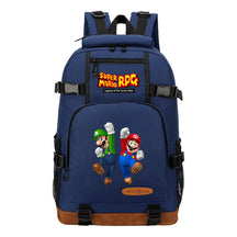 Super Mario Printed Youth Backpack For Leisure Travel Backpack