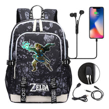 Usb Teen School Bag Men's And Women's Sports Backpacks