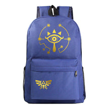 Golden Printed Youth Student Backpack Men And Women's Leisure Backpack