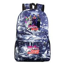 Cartoon Anime Jojo's Wonderful Adventure Print Student Backpack Casual Backpack