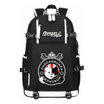 Bullet Theory Breaks Usb Large Capacity Youth Student Backpack Men's And Women's Leisure Travel Backpack