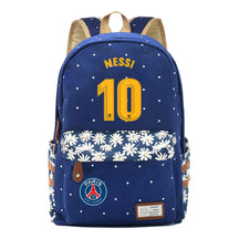 Sports Football Star Printed Youth Student Backpack For Men And Women's Leisure Backpack