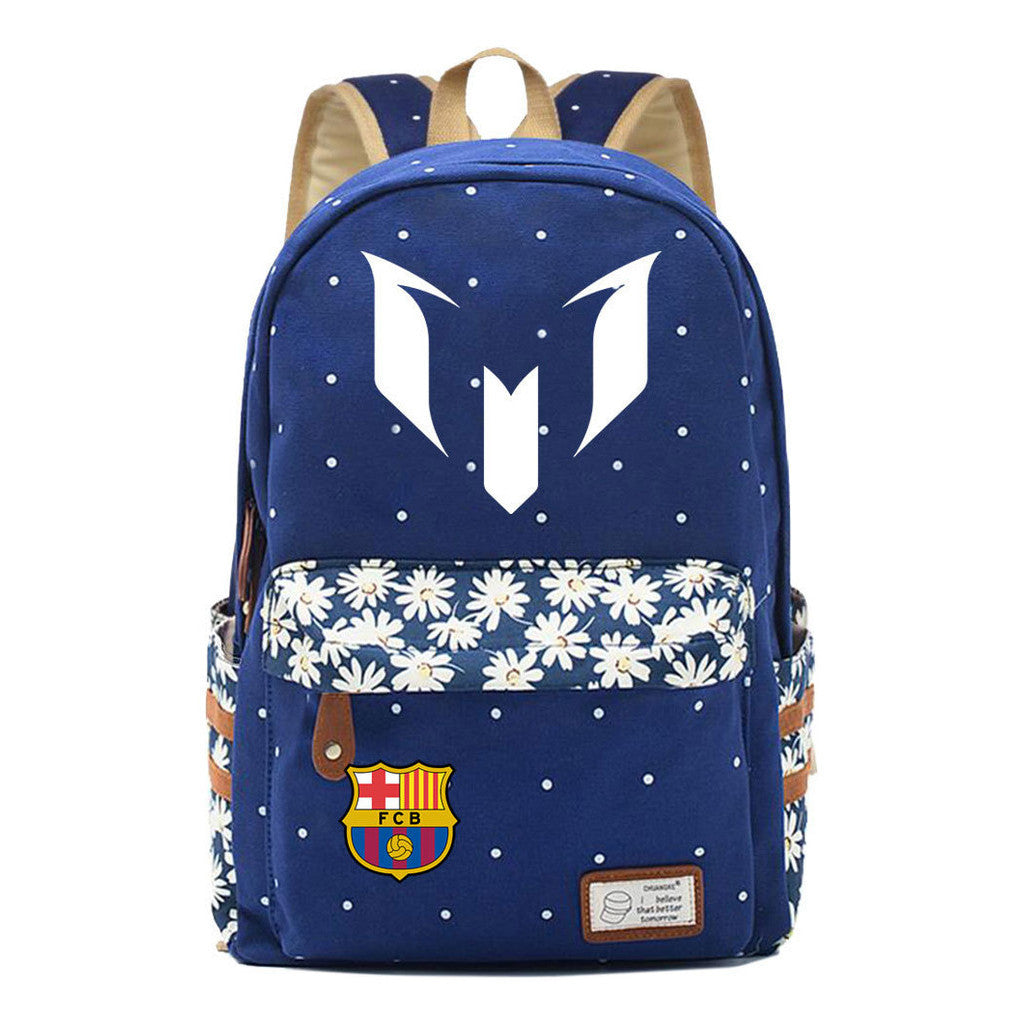 Printed Teenage Student Backpack For Men And Women's Leisure Backpack