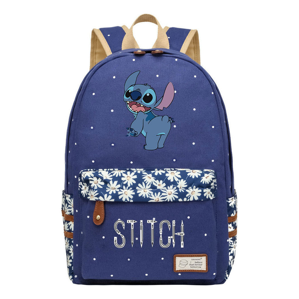 Starcraft Baby Stitch Printed Student Backpack Casual Backpack