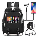 Junior Student Backpack Usb Leisure Backpack For Boys And Girls