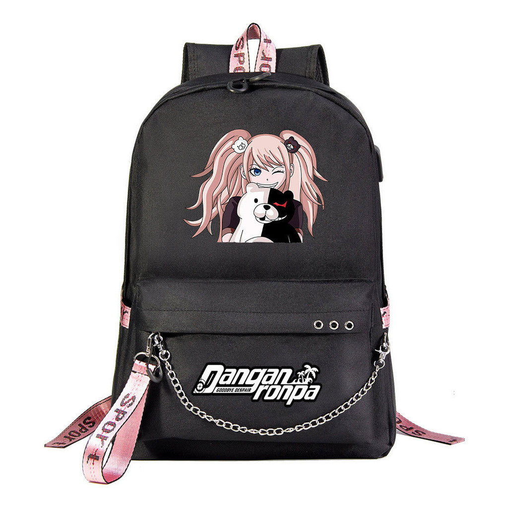 Usb Youth Student Backpack For Men And Women's Leisure Travel Backpack