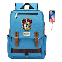 Usb Magnetic Buckle Student Backpack For Men And Women, Youth Leisure Backpack