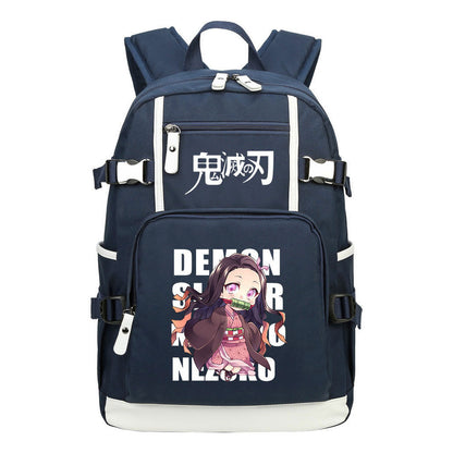 Anime Youth Student School Bag Men's And Women's Backpack Leisure Travel Backpack