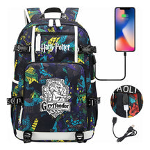 Magic School Usb Student Backpack For Leisure Travel Backpack