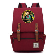 School Of Witchcraft And Wizardry Printed Youth School Bag Casual Belt Buckle Classic Backpack