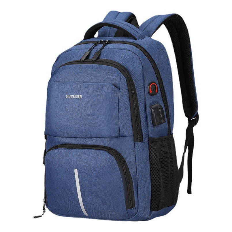 Business Computer Bag 15.6-inch Leisure Fashion Backpack Student Backpack