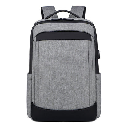 Backpack, Business Computer Bag, Large Capacity Travel Bag, Multi Functional Usb Backpack