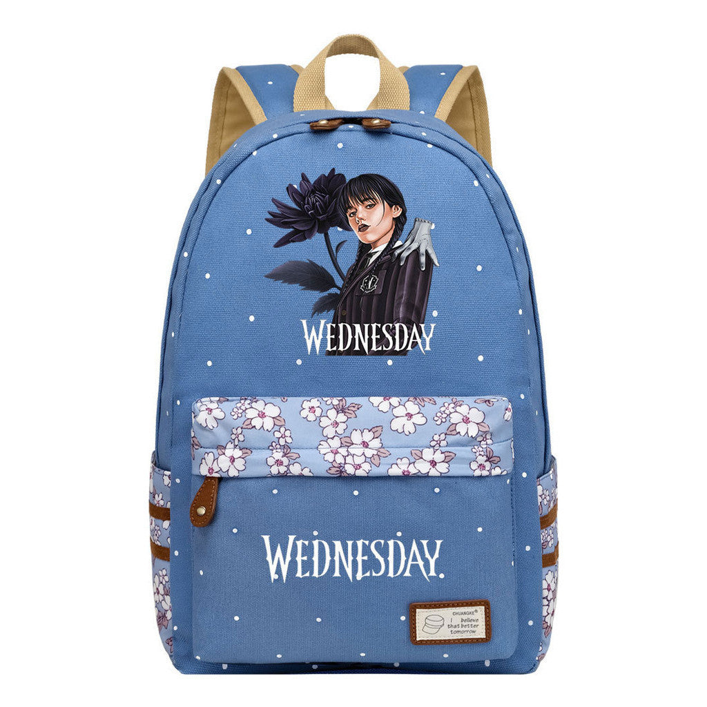 Printed Student Backpack, Fashionable And Casual Backpack
