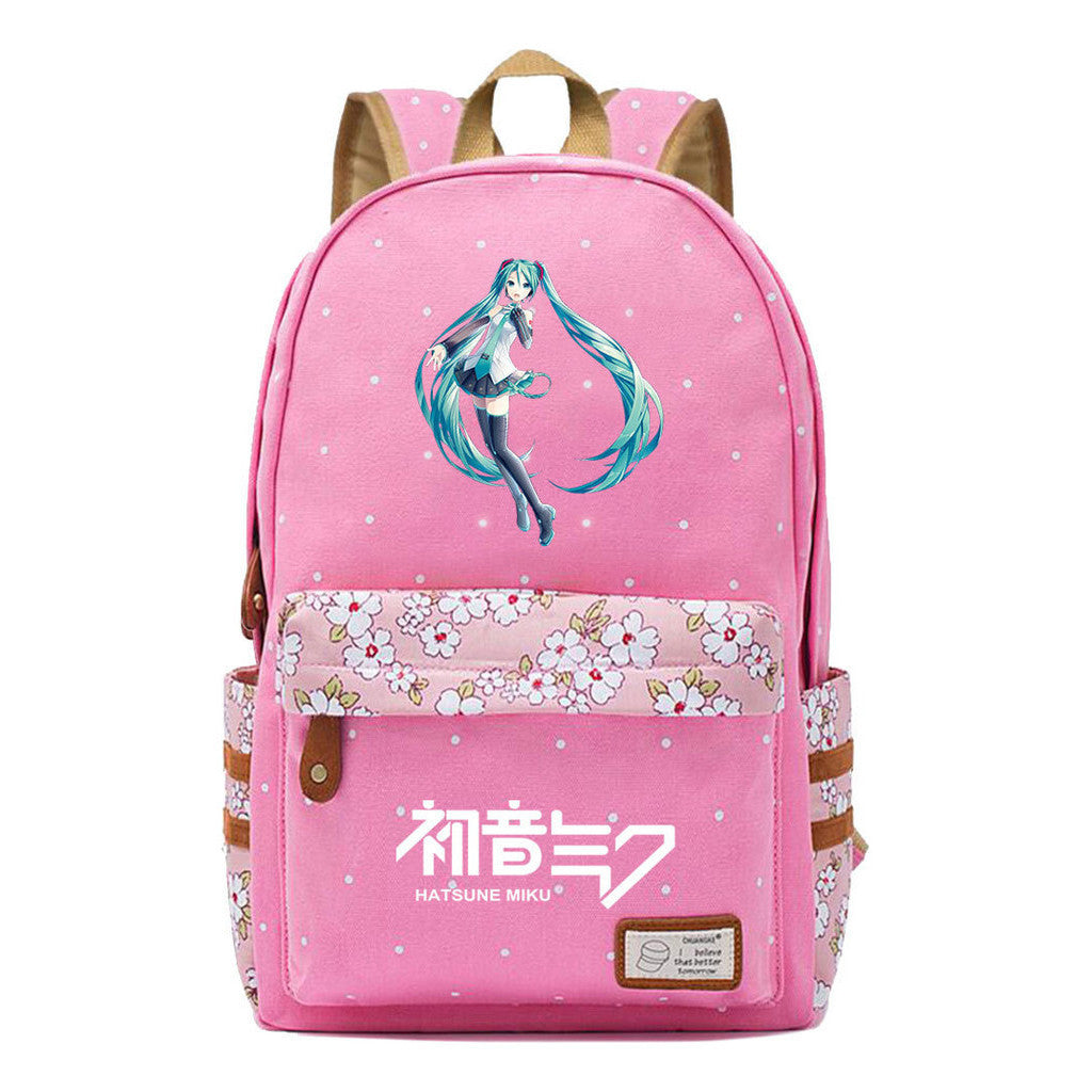 Virtual Music Printed Student Backpack Leisure Backpack