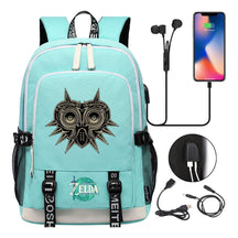 Usb Youth Student Backpack For Men And Women's Leisure Sports Backpack