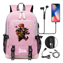 Usb Youth Primary And Secondary School Student Backpack For Men And Women's Leisure Sports Backpack