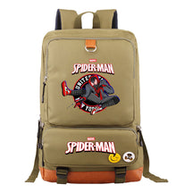 Superhero Printed Student Backpack, Travel Bag, Men's And Women's Backpack