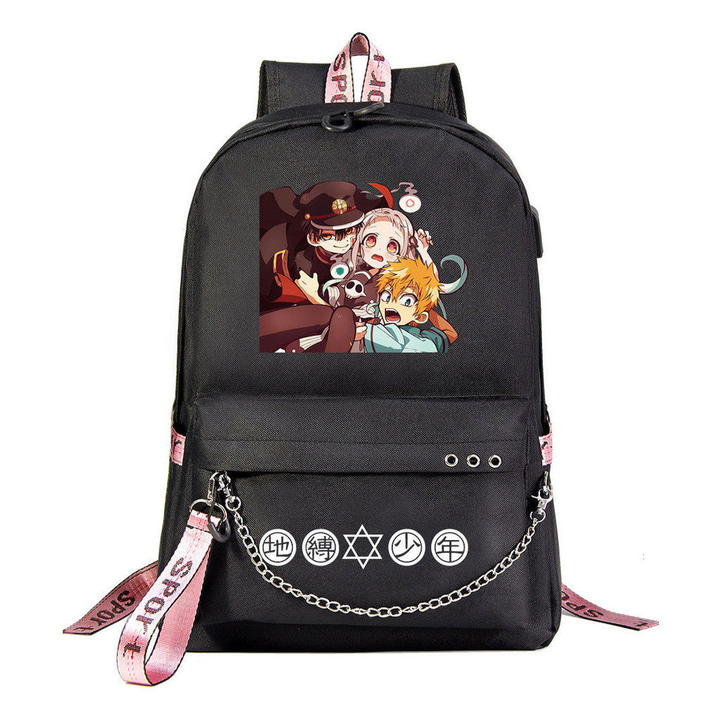 Usb Youth Student Backpack For Men And Women's Leisure Travel Backpack