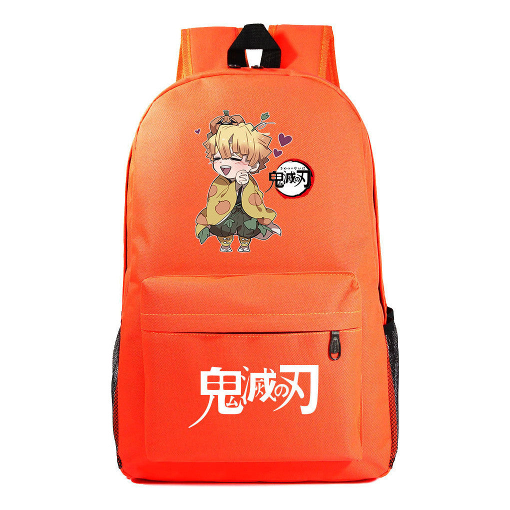 Comic Cartoon Fashion Printed Youth Student Backpack For Men And Women's Leisure Backpack