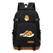 Lazy Egg Teenage Student Backpacks Boys And Girls Backpack