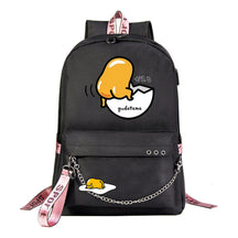 Lazy Egg Usb Youth Student Backpack For Men And Women's Leisure Travel Backpack