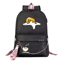 Lazy Egg Usb Youth Student Backpack For Boys And Girls Leisure Travel Backpack