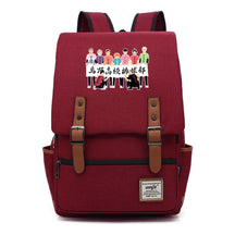 Volleyball Youth Printed Youth Student School Bag Men's And Women's Leisure Belt Buckle Classic Backpack